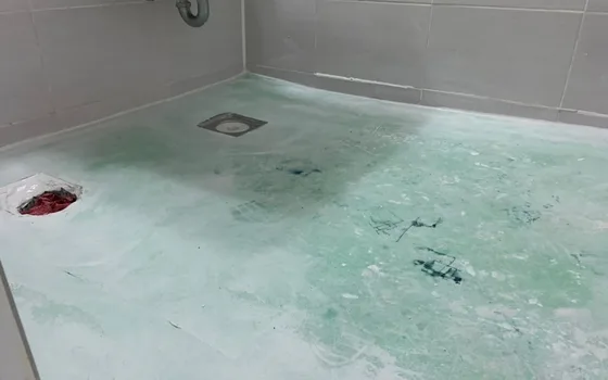 부산진구 배면주입 시공 현장
